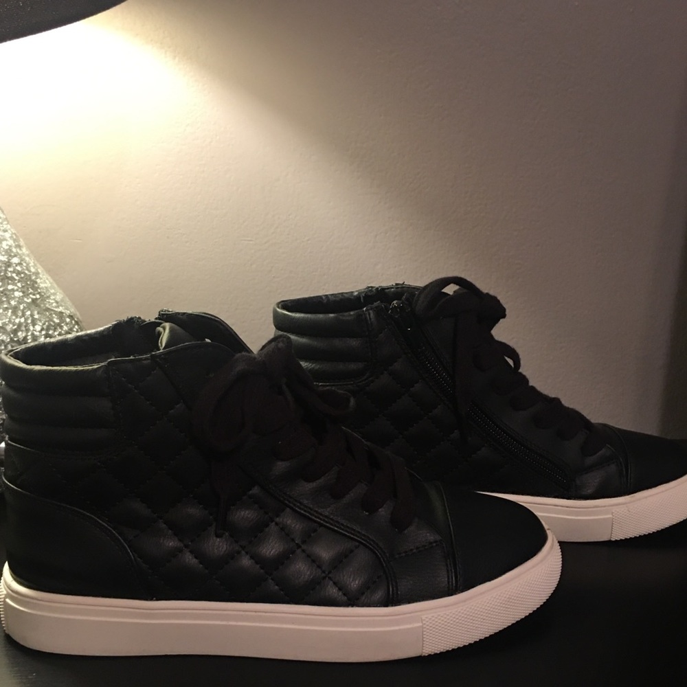 Steve Madden “Demorah” Quilted High Tops